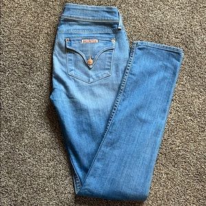 Hudson Collin Flap Mid Rise Skinny Jeans
